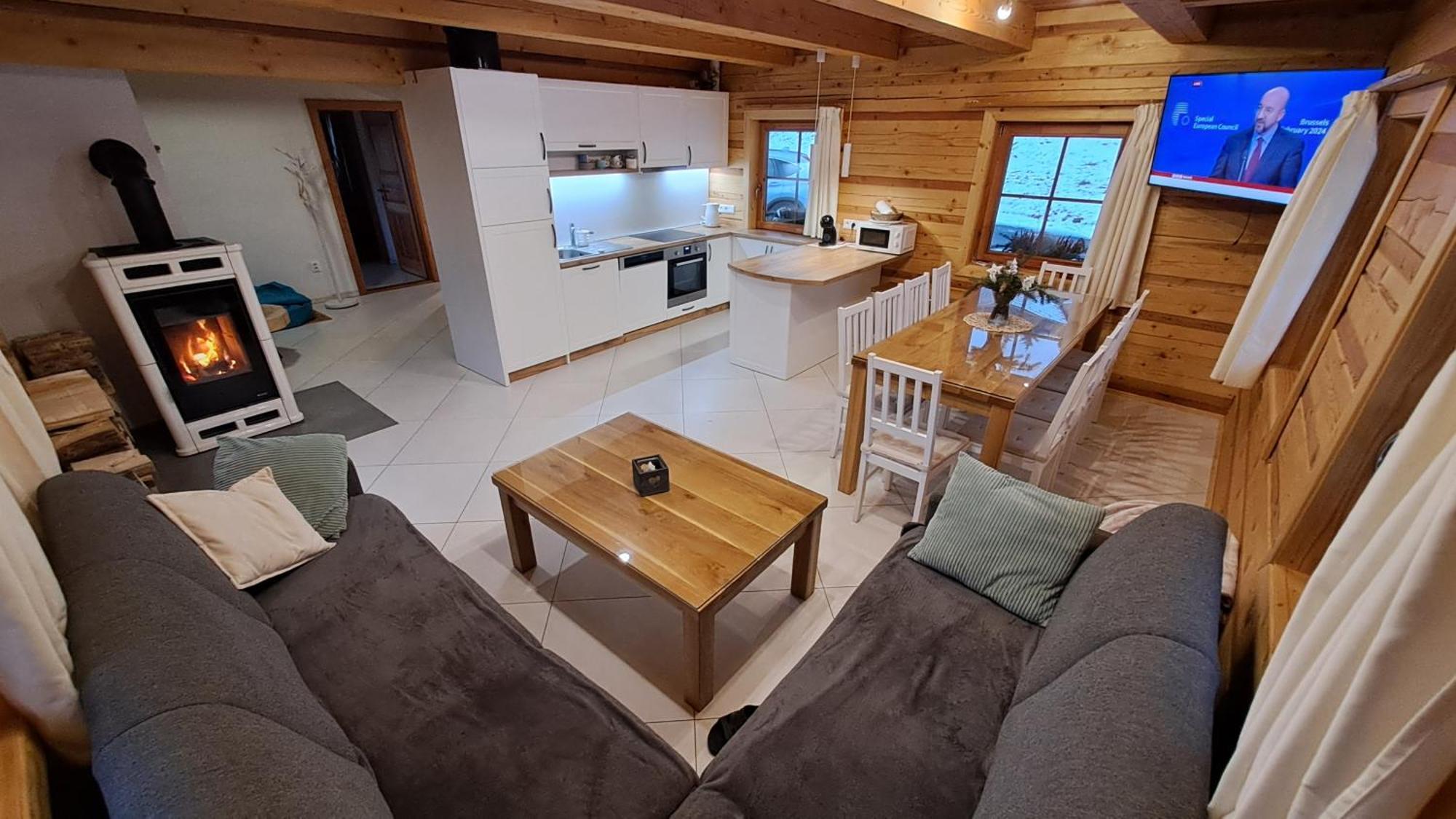 Drevenica Pod Demaenovskou Horou Villa Демановска Долина Екстериор снимка